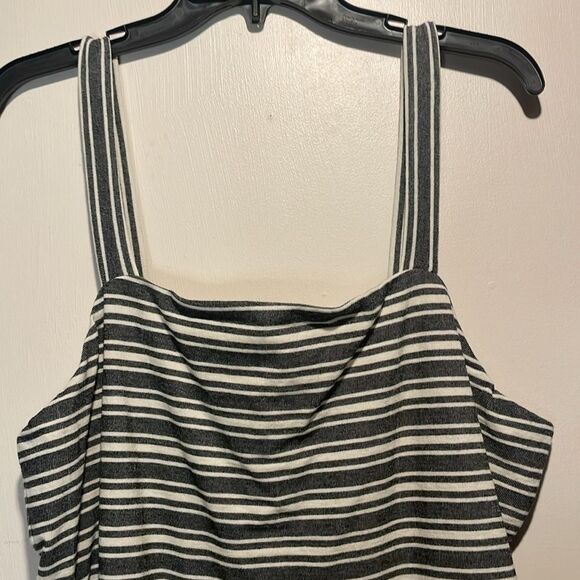 Ann Taylor LOFT- NWT Stripe Sleeveless Nautical Beach Thick Straps Dress Size XL - Picture 6 of 8